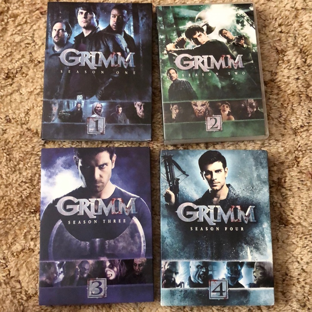 Grimm Season 1-4 DVD